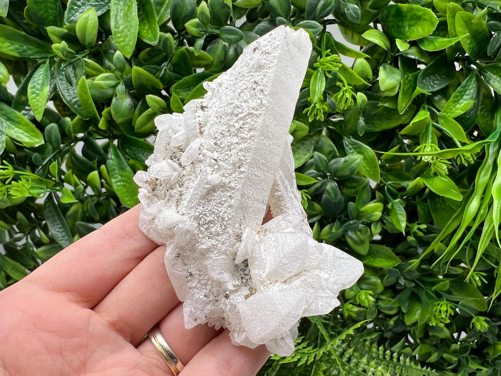Wonderful Transparent Quartz whit Pyrite,from Krushev dol mine,Bulgaria,natural minerals,collection crystal,home decor stone,gift,quartz cls