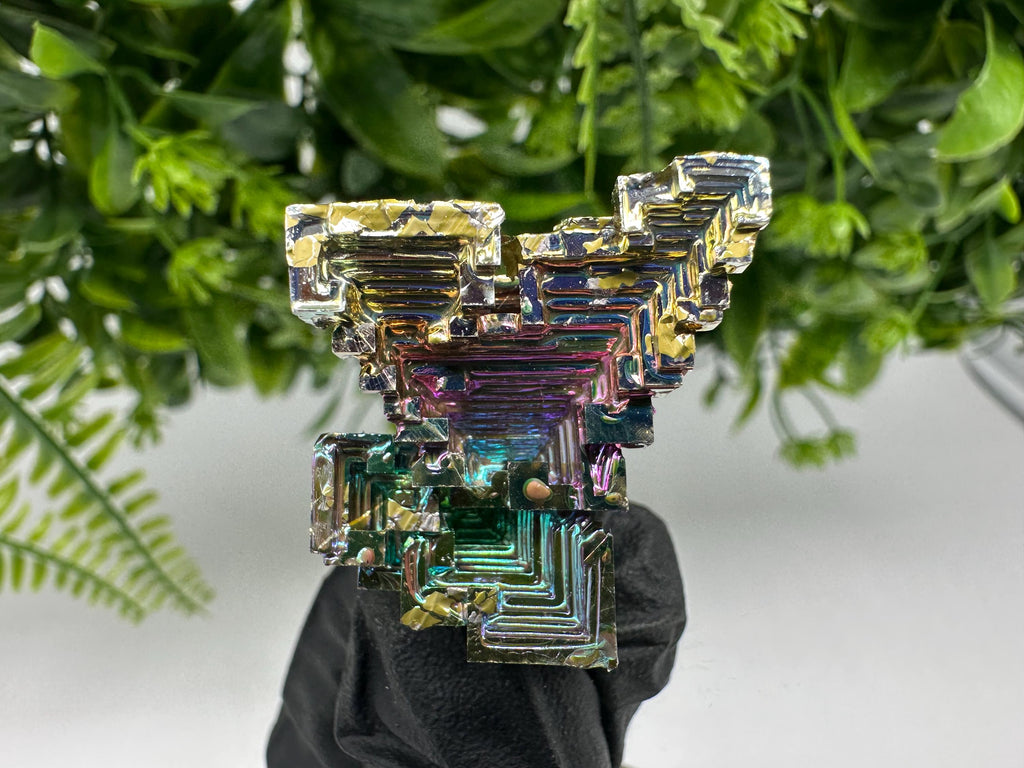 Rainbow Bismuth Crystal: Rare Gemstone Specimen,wholesale Bismuth