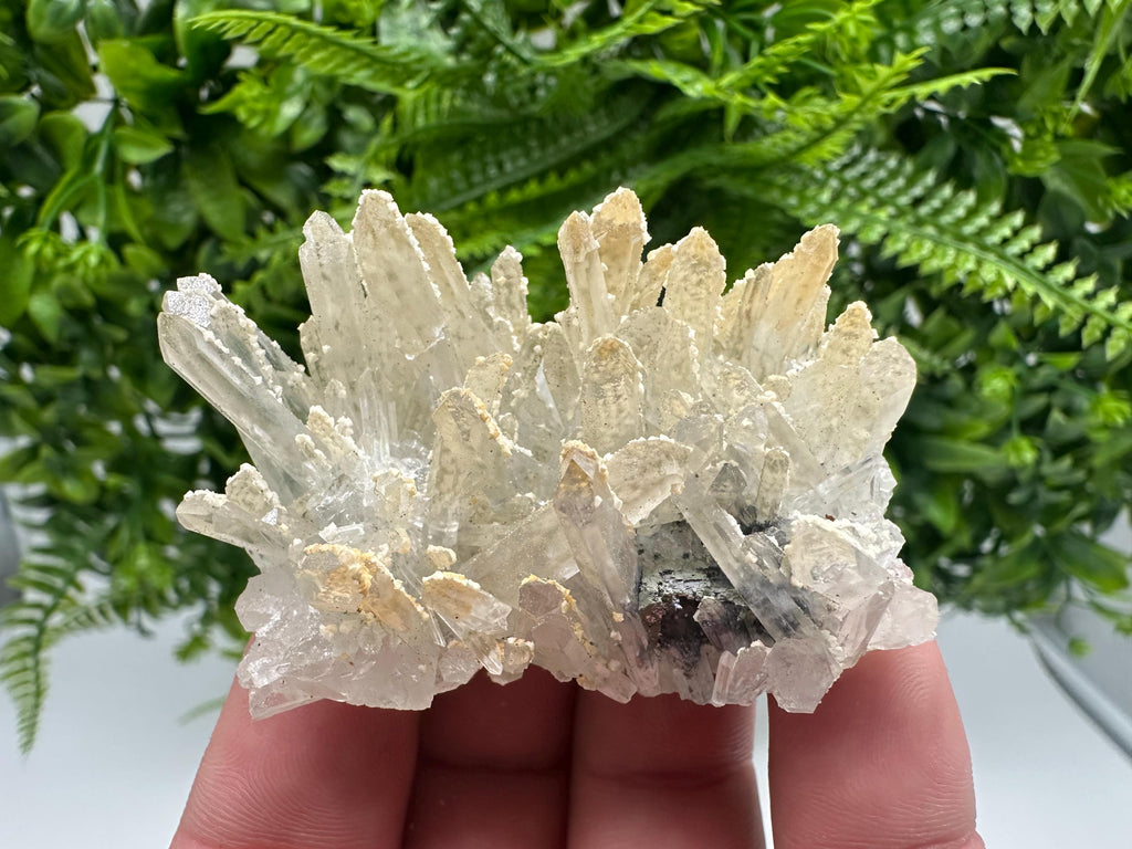 Quartz with Calcite Mineral Specimen, Krushev dol Mine, Bulgaria