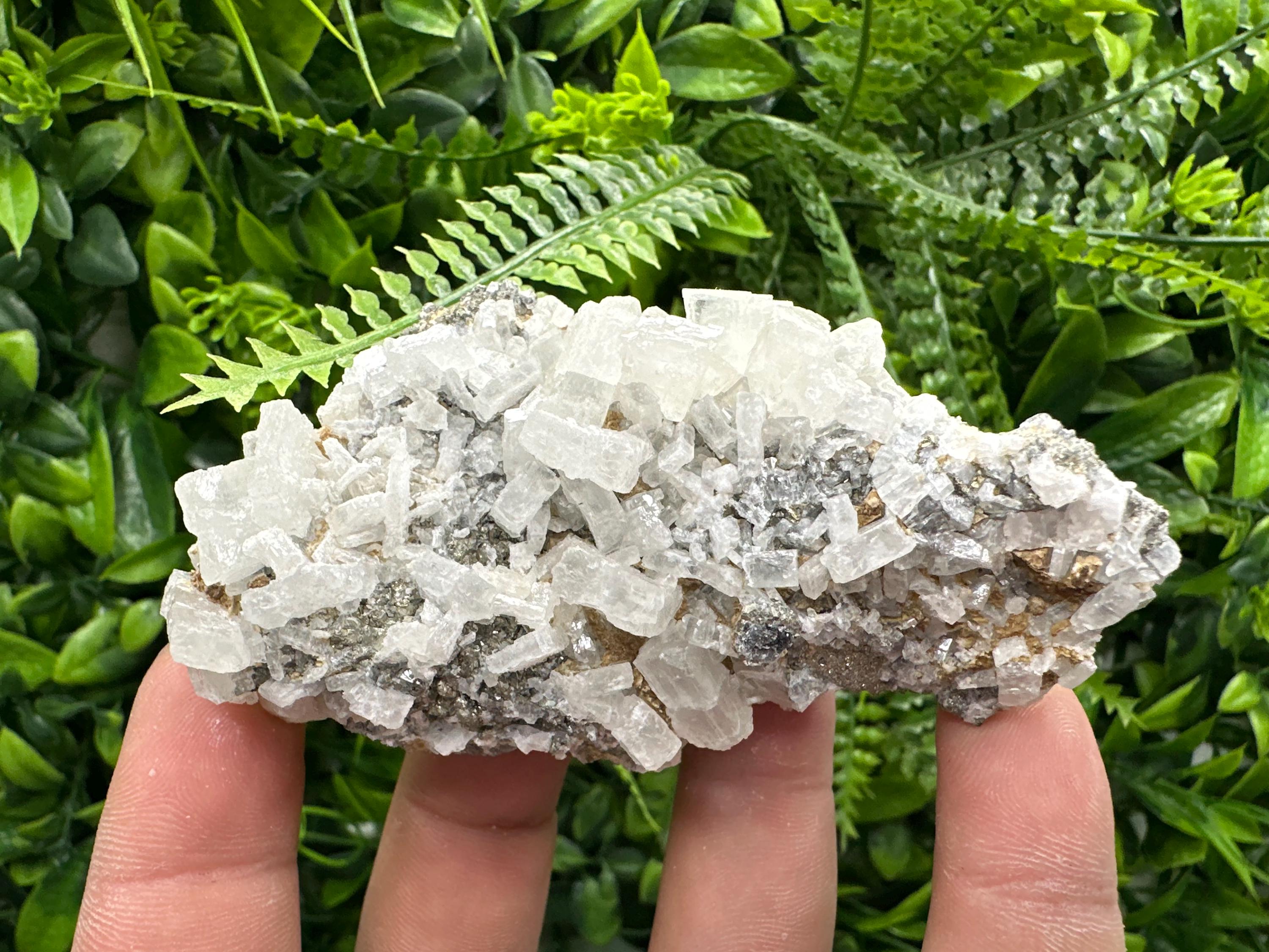 Large Barite Marcasite Cluster on Chalcedony - Androvo Mine, Bulgaria