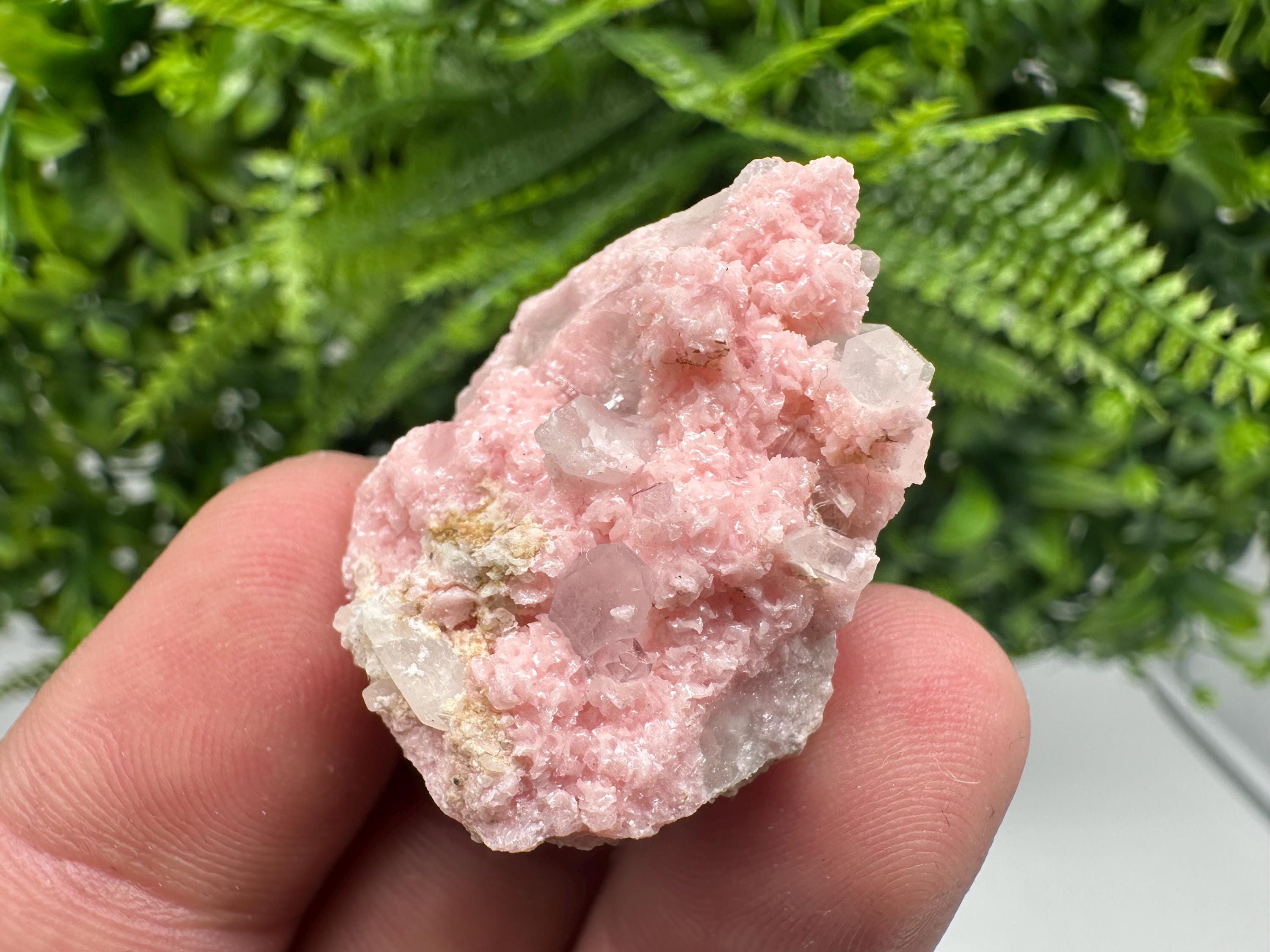 Pink Rhodochrosite Crystal, Starnica Mine, Bulgaria, Home Decor Stone
