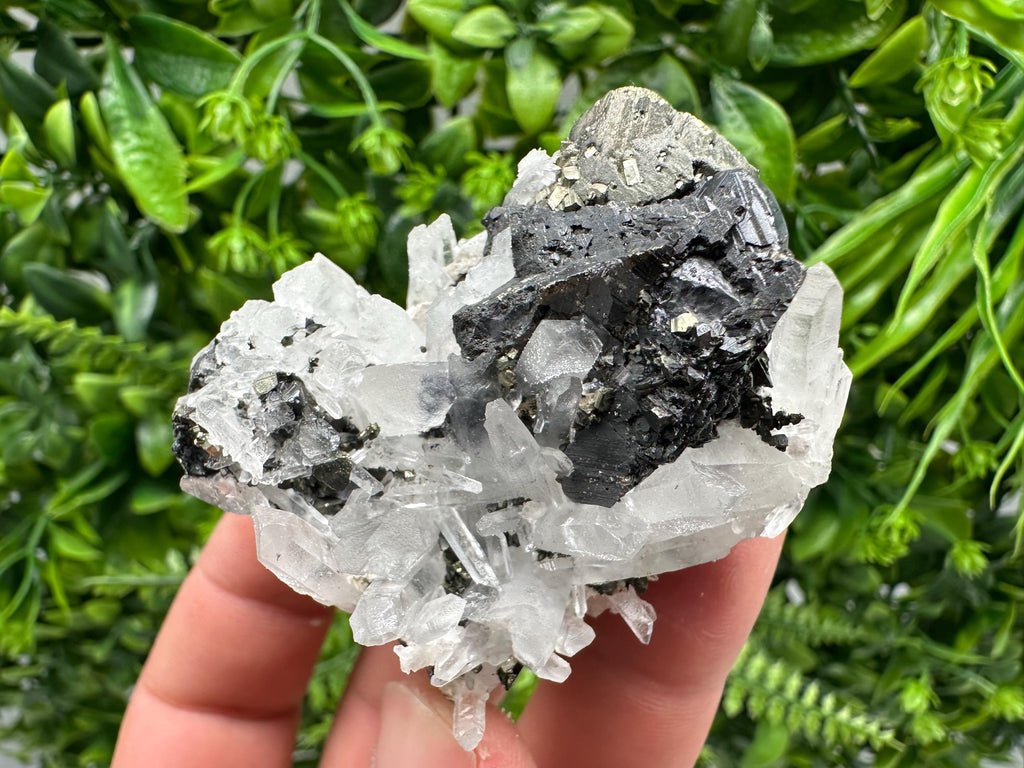 Quartz Sphalerite Chalcopyrite Mineral Specimen, Madan Bulgaria