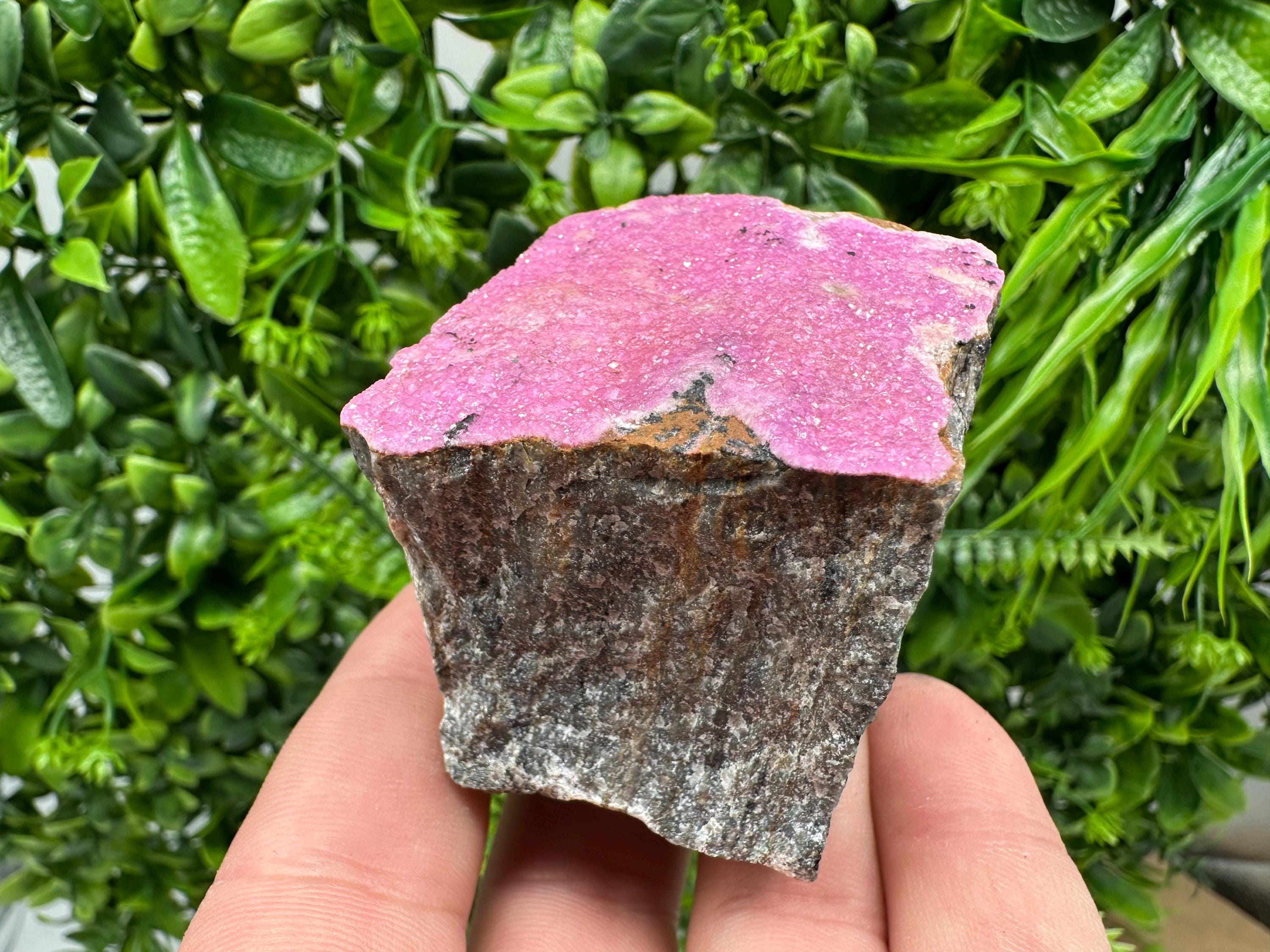 Cobalto Calcite Crystal, Pink Mineral Specimen, Republic of Congo
