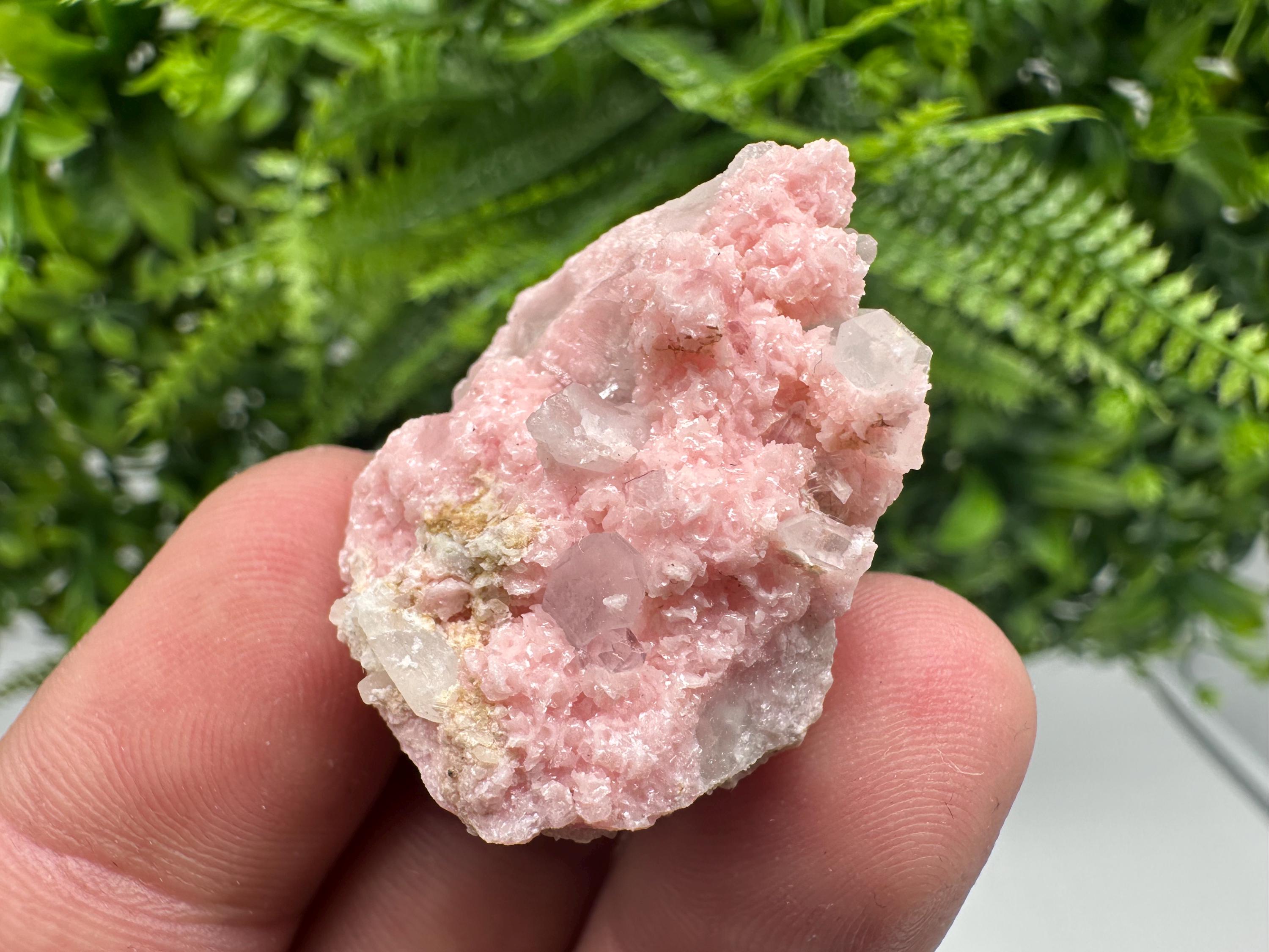 Pink Rhodochrosite Crystal, Starnica Mine, Bulgaria, Home Decor Stone