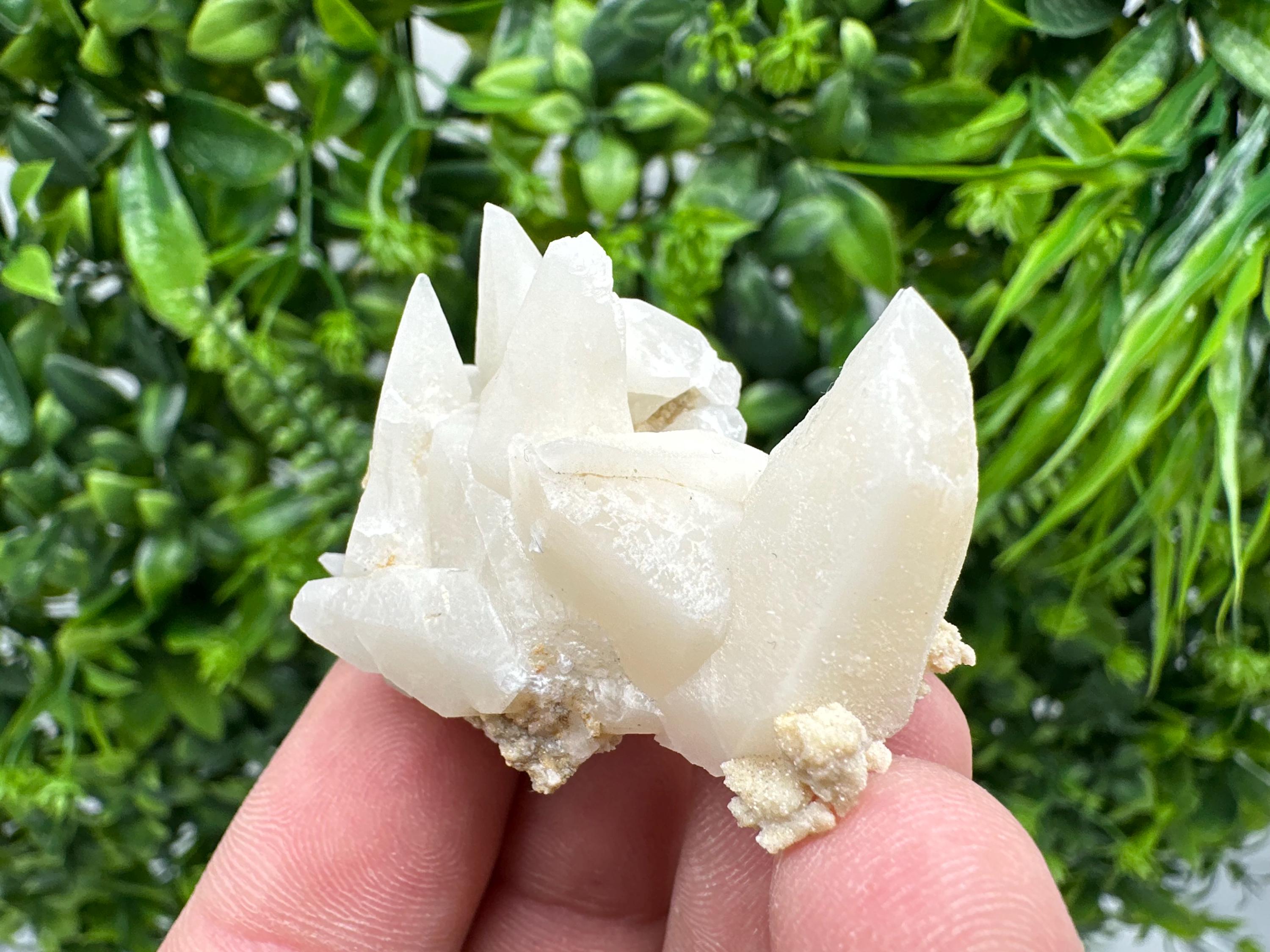 Calcite on Aragonite: Djurcovo Mine, Bulgaria Healing Crystal