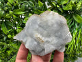 Blue Chalcedony Quartz with Chlorite Inclusions: Bulgarian Crystal Decor