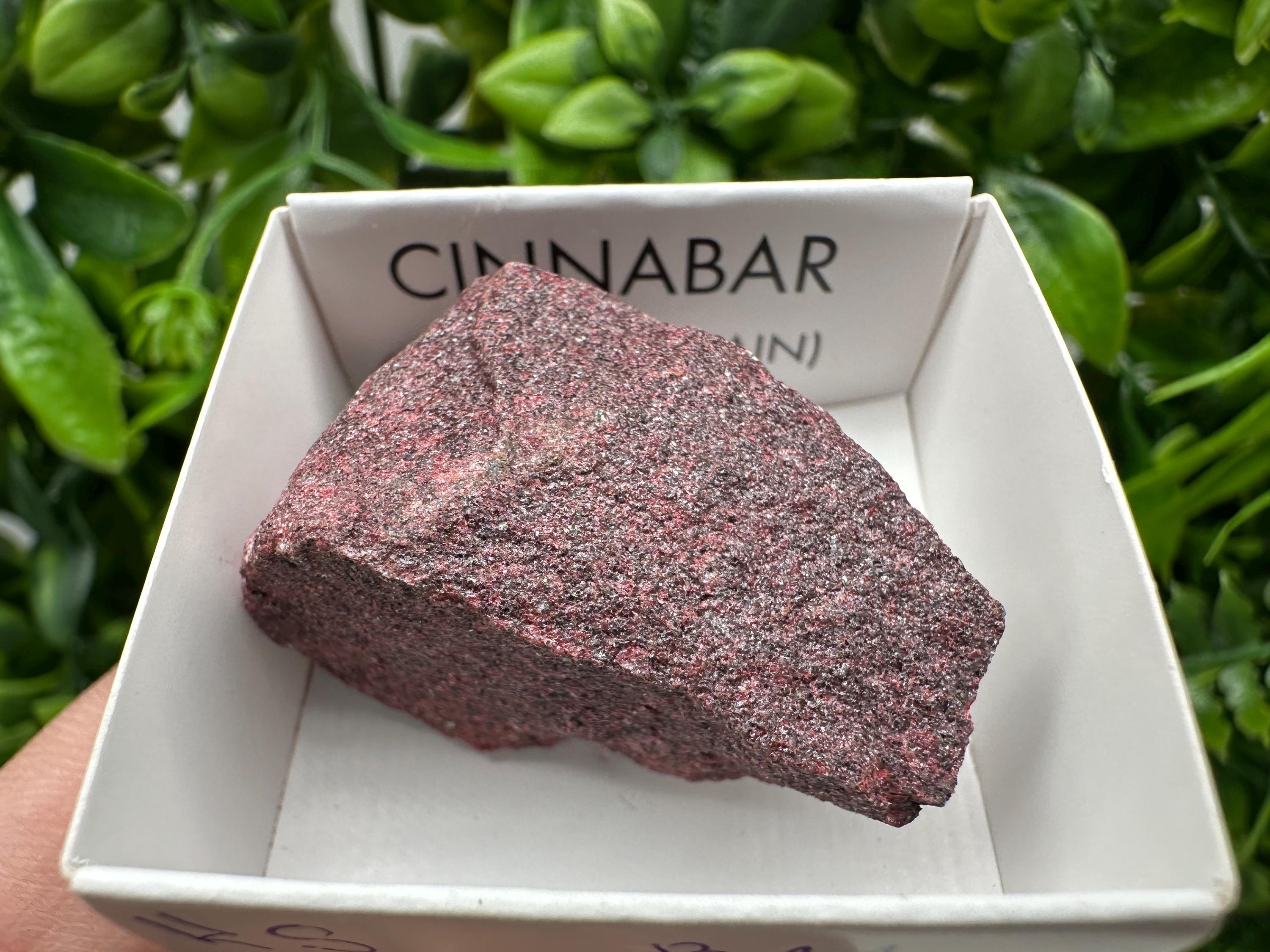 Red Cinnabar Crystal Specimen: Almaden Mines, Spain - Chakra Stone (4.5/2.5 cm)