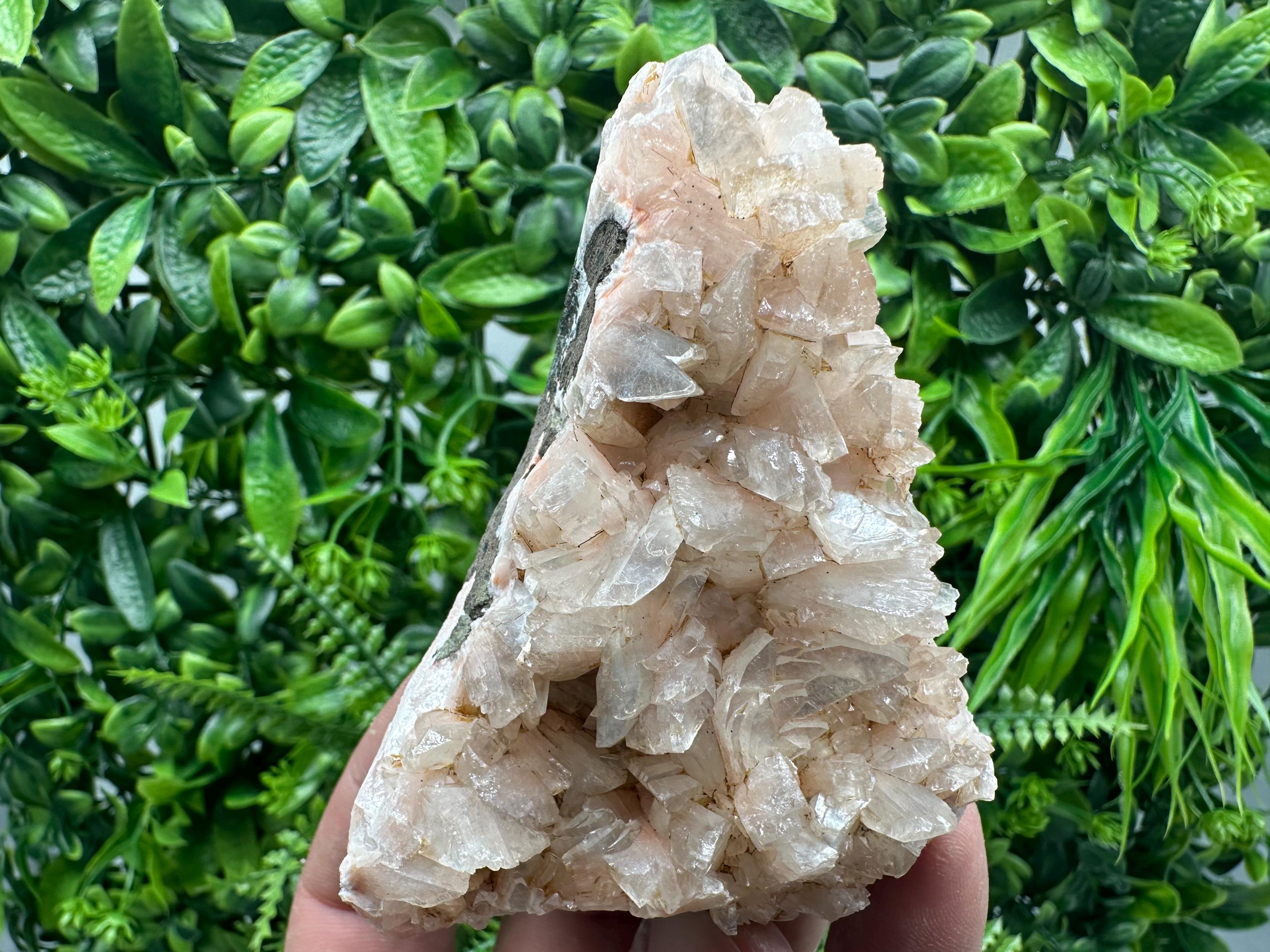Stilbite on Heulandite, Natural Crystal Mineral Specimen, India
