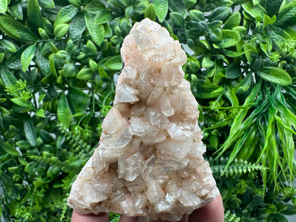 Stilbite on Heulandite, Natural Crystal Mineral Specimen, India