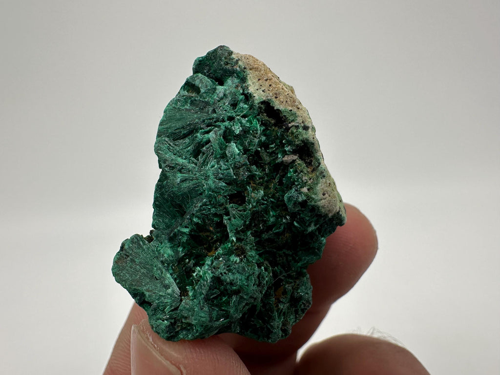 Green Polished Malachite Crystal, Congo Minerals, Chakra Stone