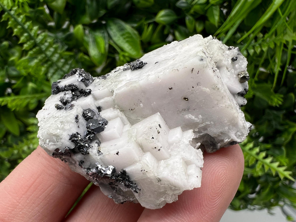 Incredible Mirror Galena on Mangano Calcite from Borieva mine,Bulgaria,natural mineral specimen,home decor stone,rare crystal,geology,gift