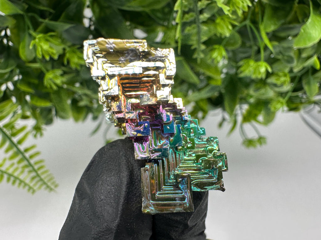 Rainbow Bismuth Crystal: Rare Gemstone Specimen,wholesale Bismuth