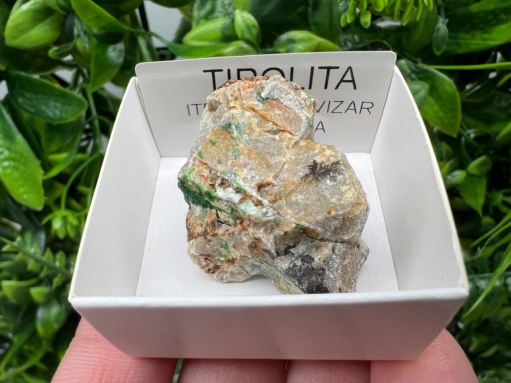 Rare Raw Tirolite Specimen: Granada Spain Mineral Collection (3.5/3 cm)