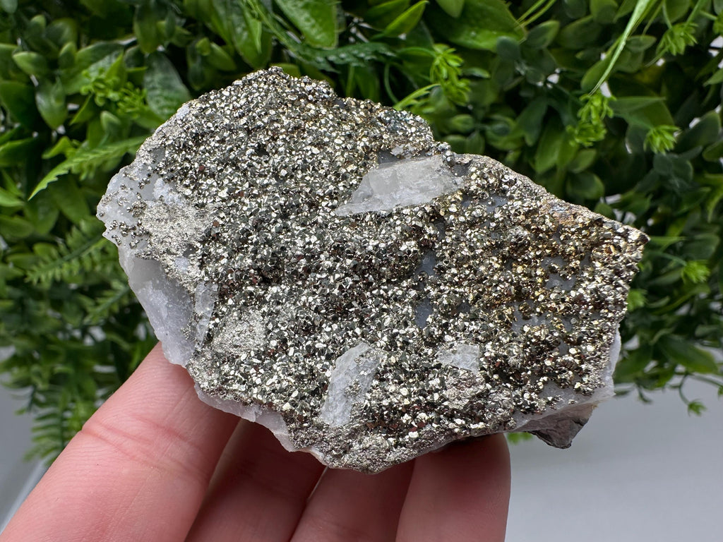 Marcasite Cluster on Chalcedony, Bulgaria Mineral Specimen