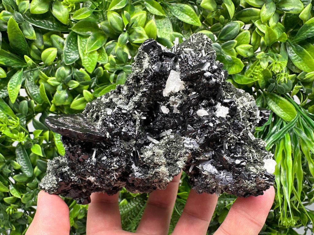 Stunning Mirror Galena,Sphalerite,Calcite from Borieva mine,Madan,Bulgaria,natural,collection mineral specimen,Home decor stone,Rare crystal