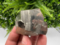 Rainbow Pyrite Hematite Cluster, Natural Mineral Decor Stone (6/6/6 cm)