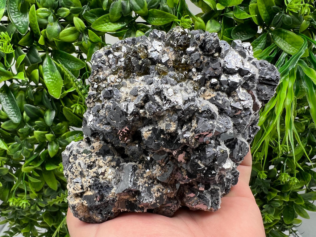 Rare Galena, Sphalerite, Pyrite Mineral Specimen: Krushev Dol Mine