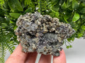 Pyrite on Green Quartz: Rare Mineral Specimen, Borieva Mine