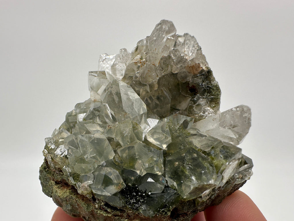 Rainbow Epidote with Quartz, Hakkari Turkey Mineral Specimen