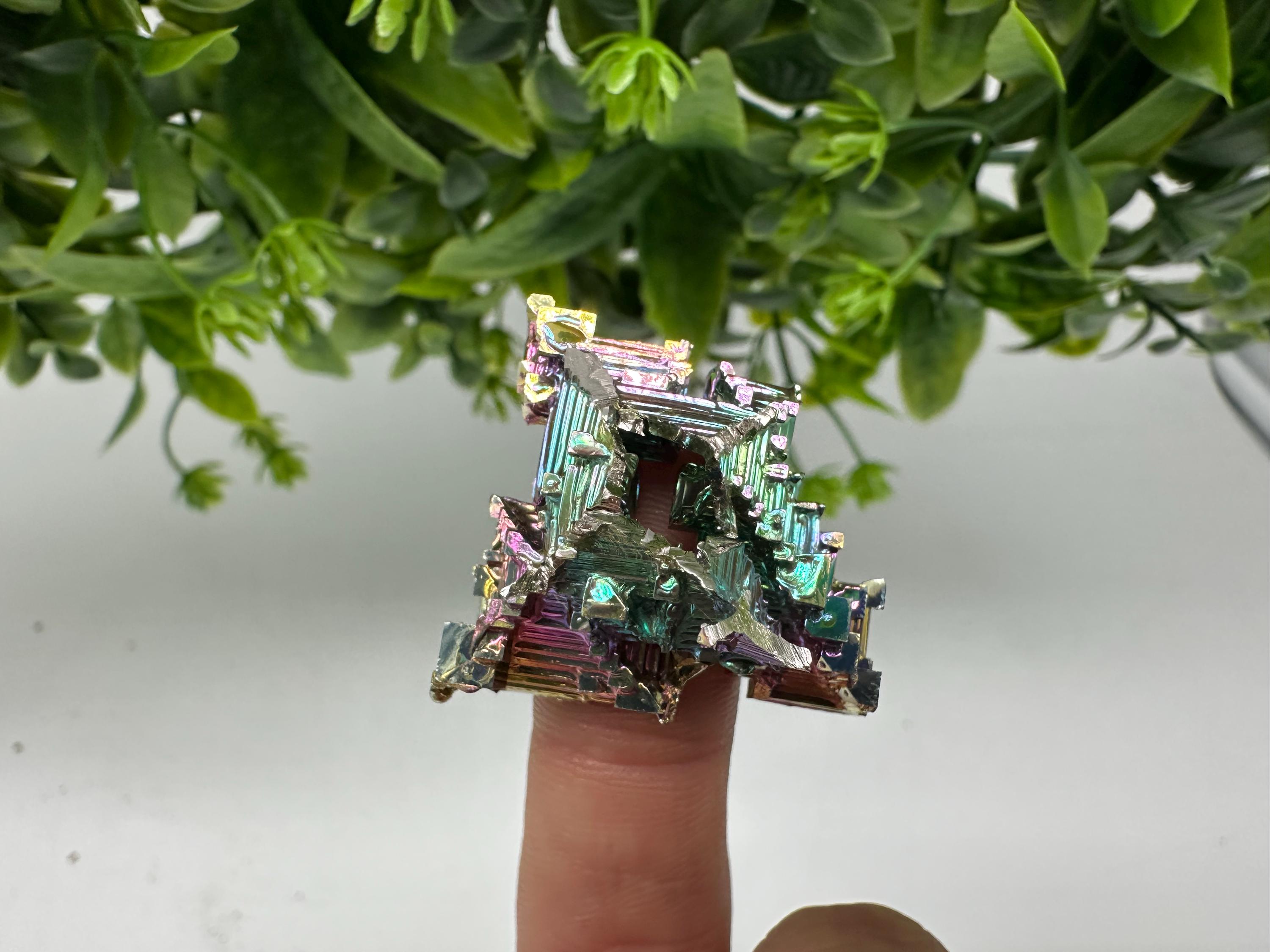 Rainbow Bismuth Crystal: Rare Gemstone Specimen,wholesale Bismuth