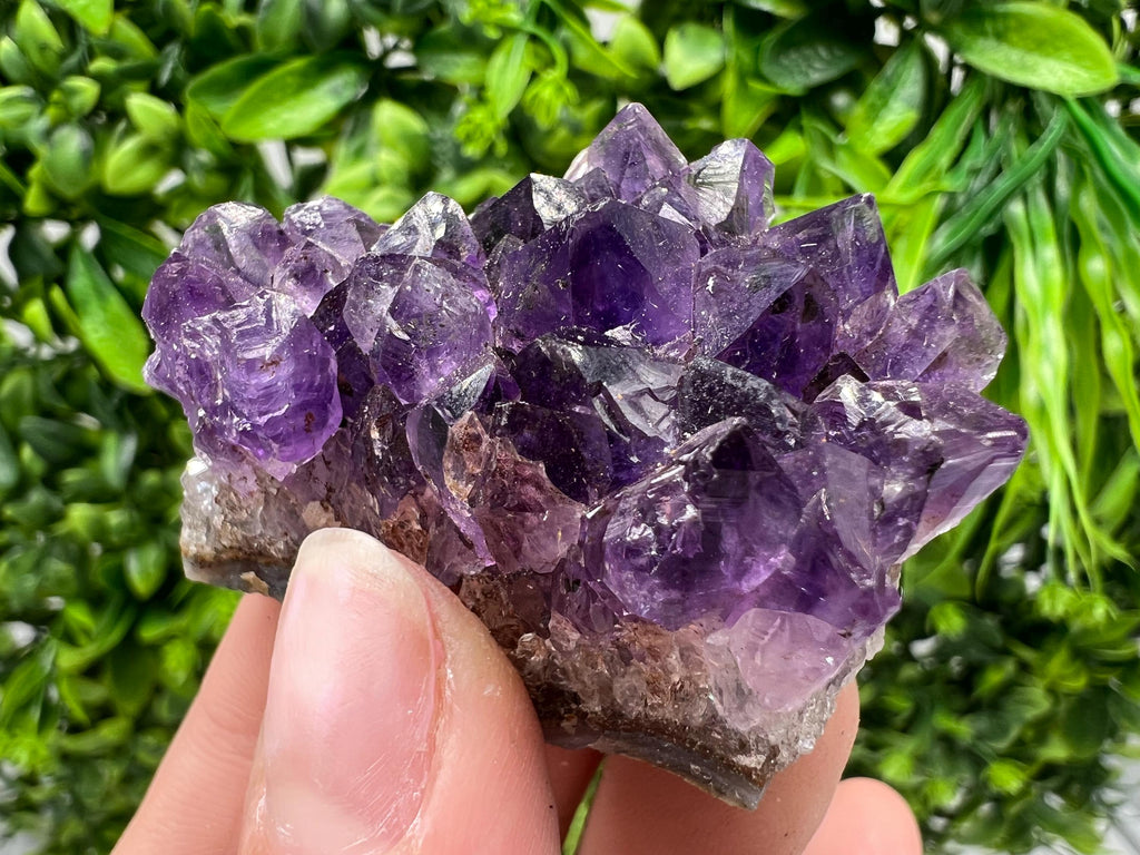Purple Amethyst Crystal from Uruguay: Natural Energy Stone