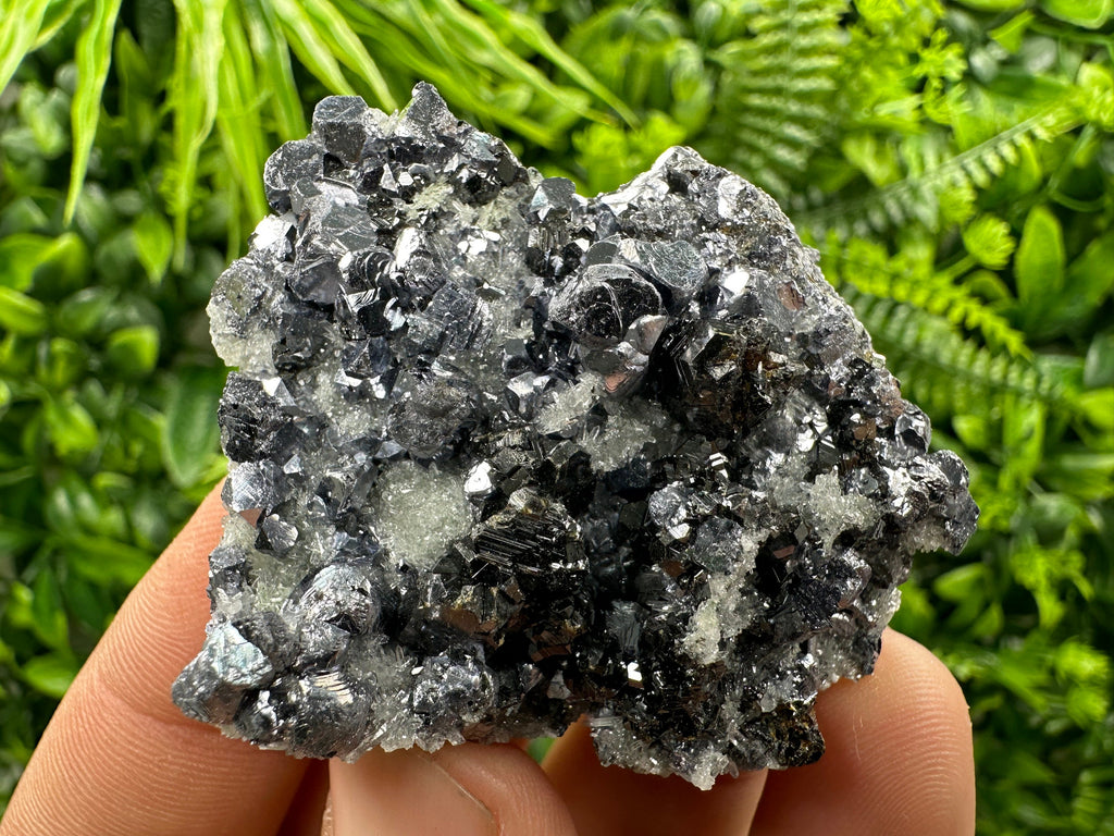 Galena Sphalerite on Quartz, Borieva Mine Crystal Specimen
