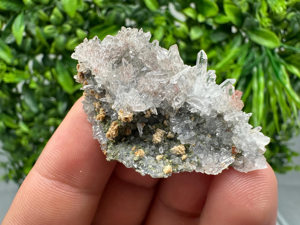 Quartz Siderite Sphalerite Hematite Mineral Specimen, 9th September Mine