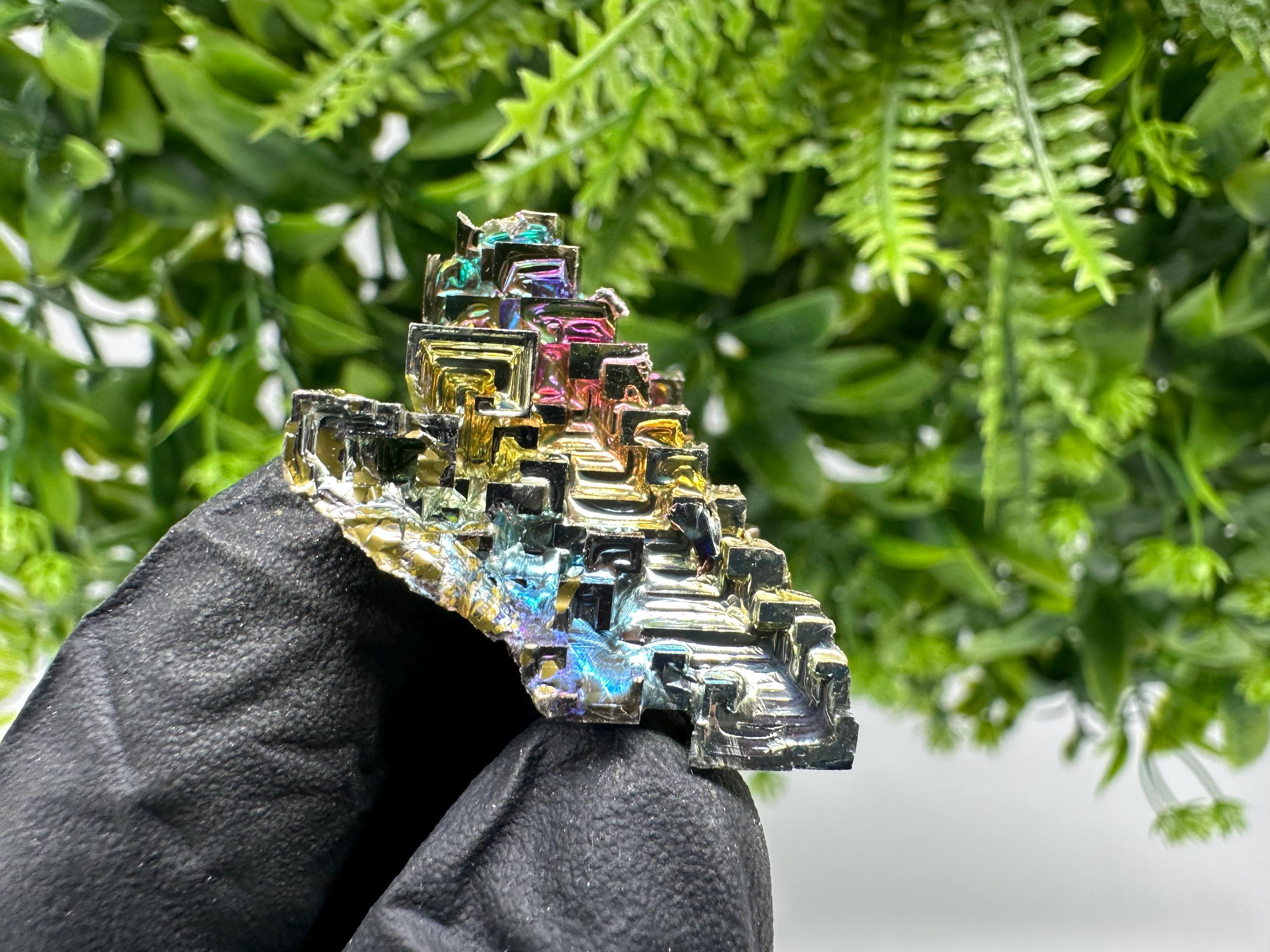 Rainbow Bismuth Crystal: Rare Gemstone Specimen,wholesale Bismuth