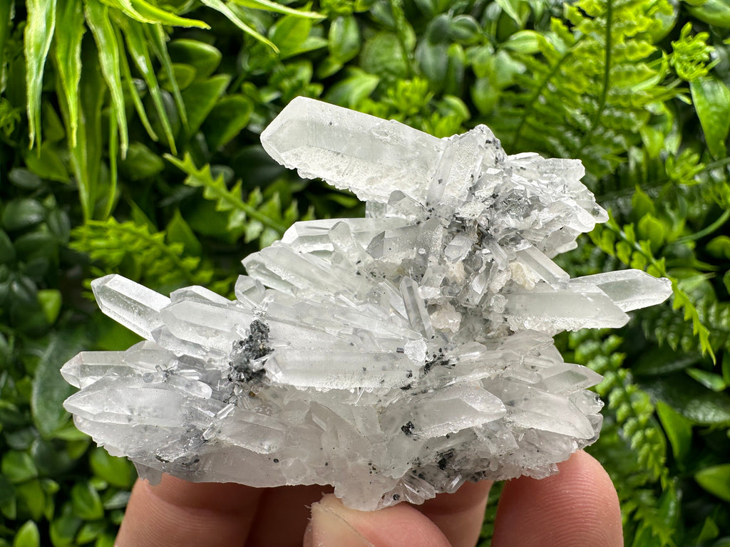 Quartz Calcite Chlorite Crystal: Borieva Mine, Bulgaria