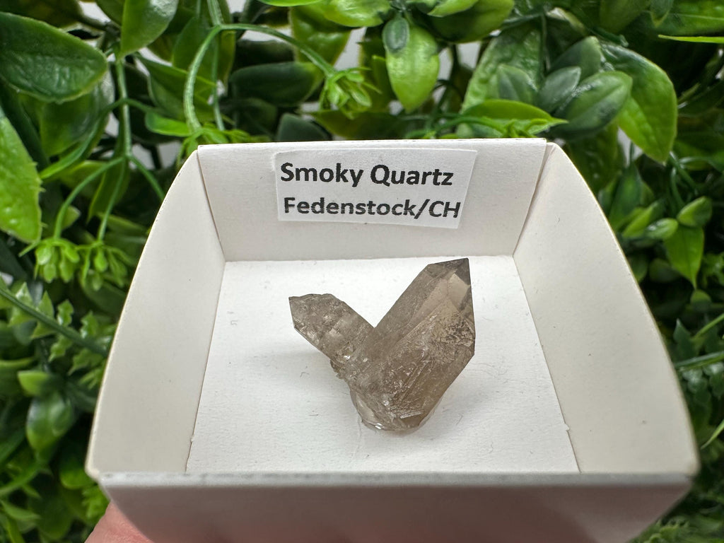 Rare Smoky Quartz Point, Fedenstock Switzerland Mineral Specimen