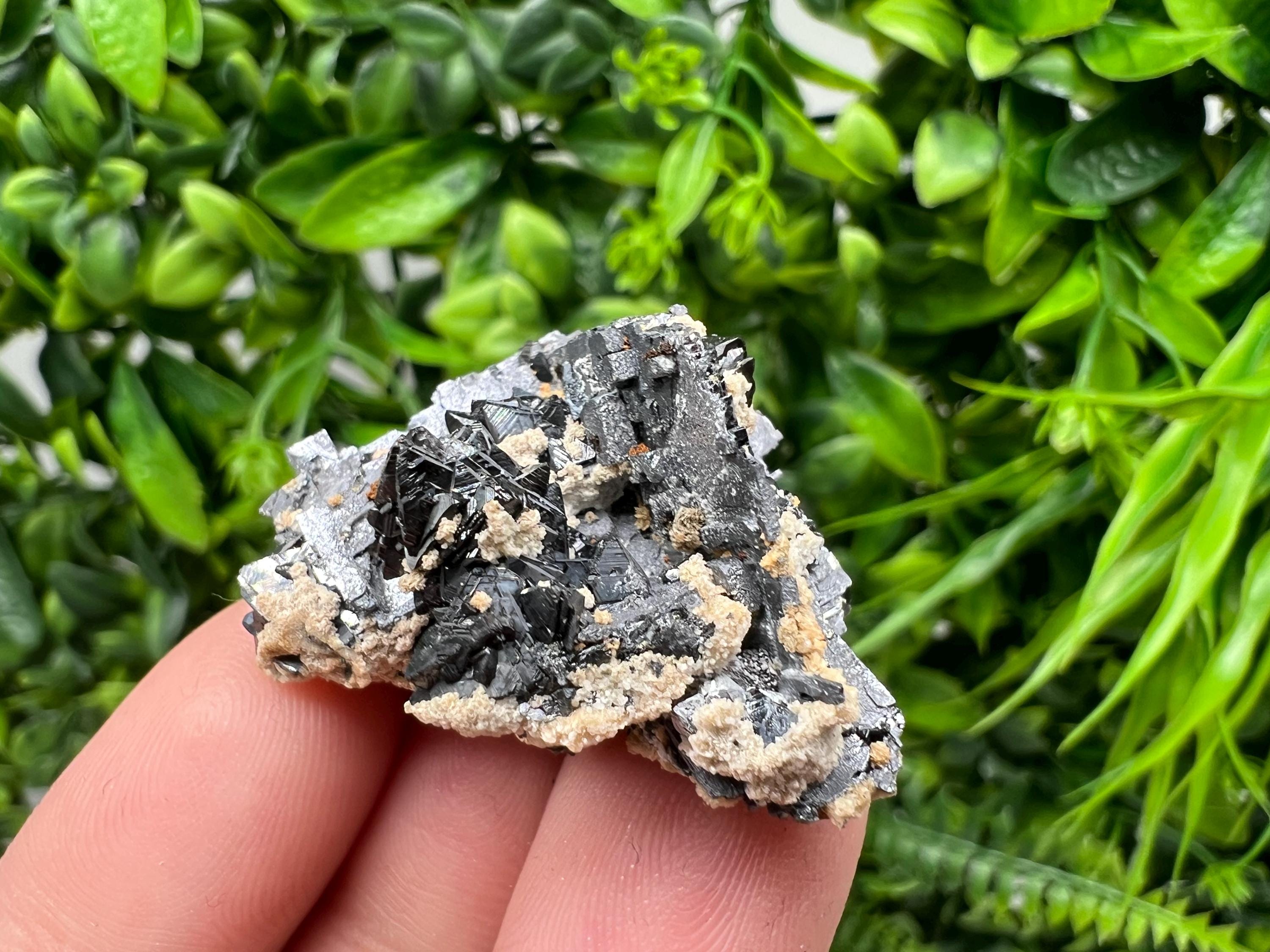 Skeletal Galena Mineral Specimen: Madan Bulgaria Collectible Stone