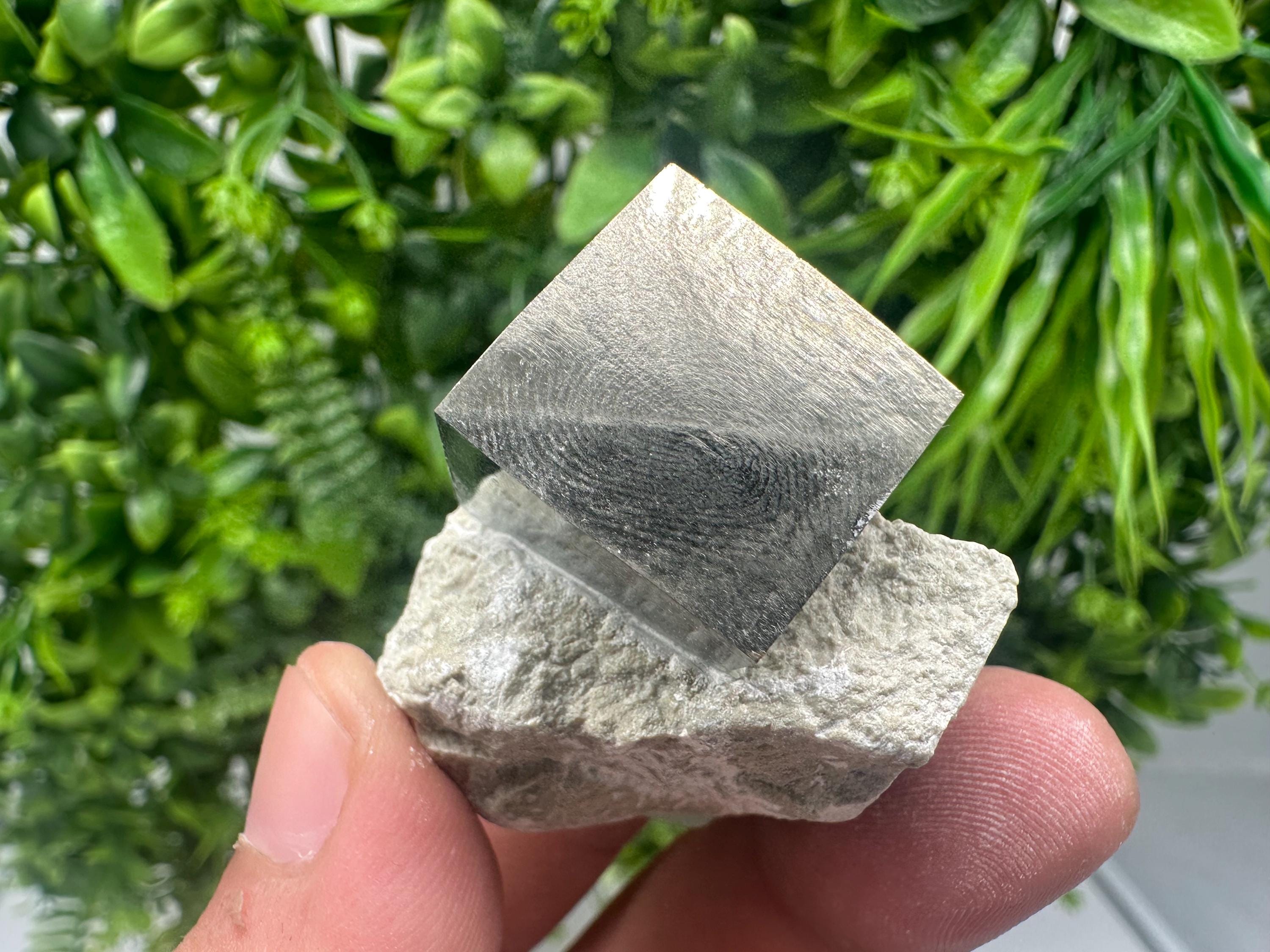 Large Pyrite Cubes on Matrix: Navajun, Spain - Home Decor Stone