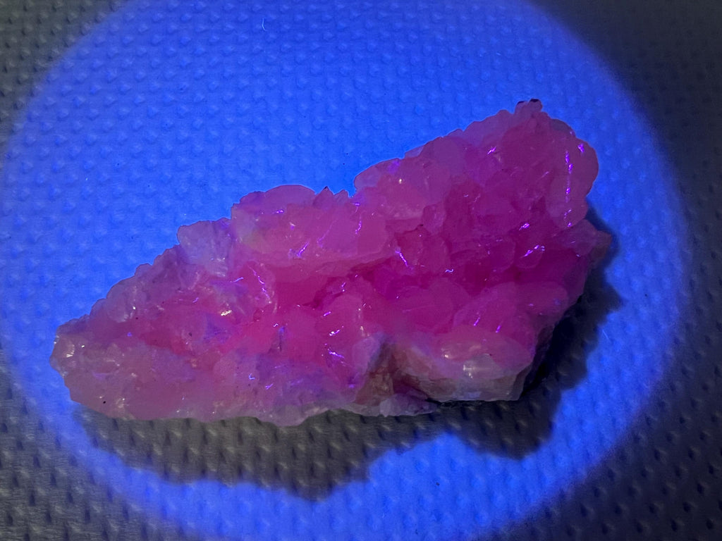UV Reactive Mangano Calcite, Androvo Mine Bulgaria, Crystal Home Decor