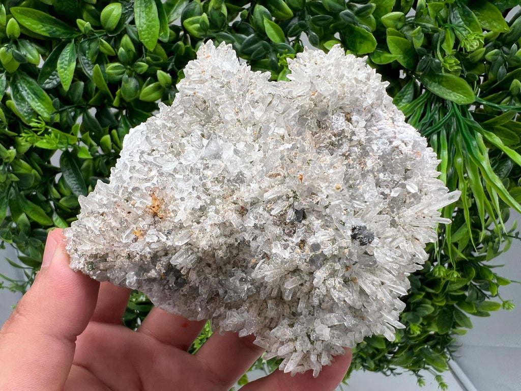 Stunning Quartz whit Siderite,Sphalerite,Hematite from 9th September mine,natural,collectible mineral specimen,home decor stone,gift,crystal