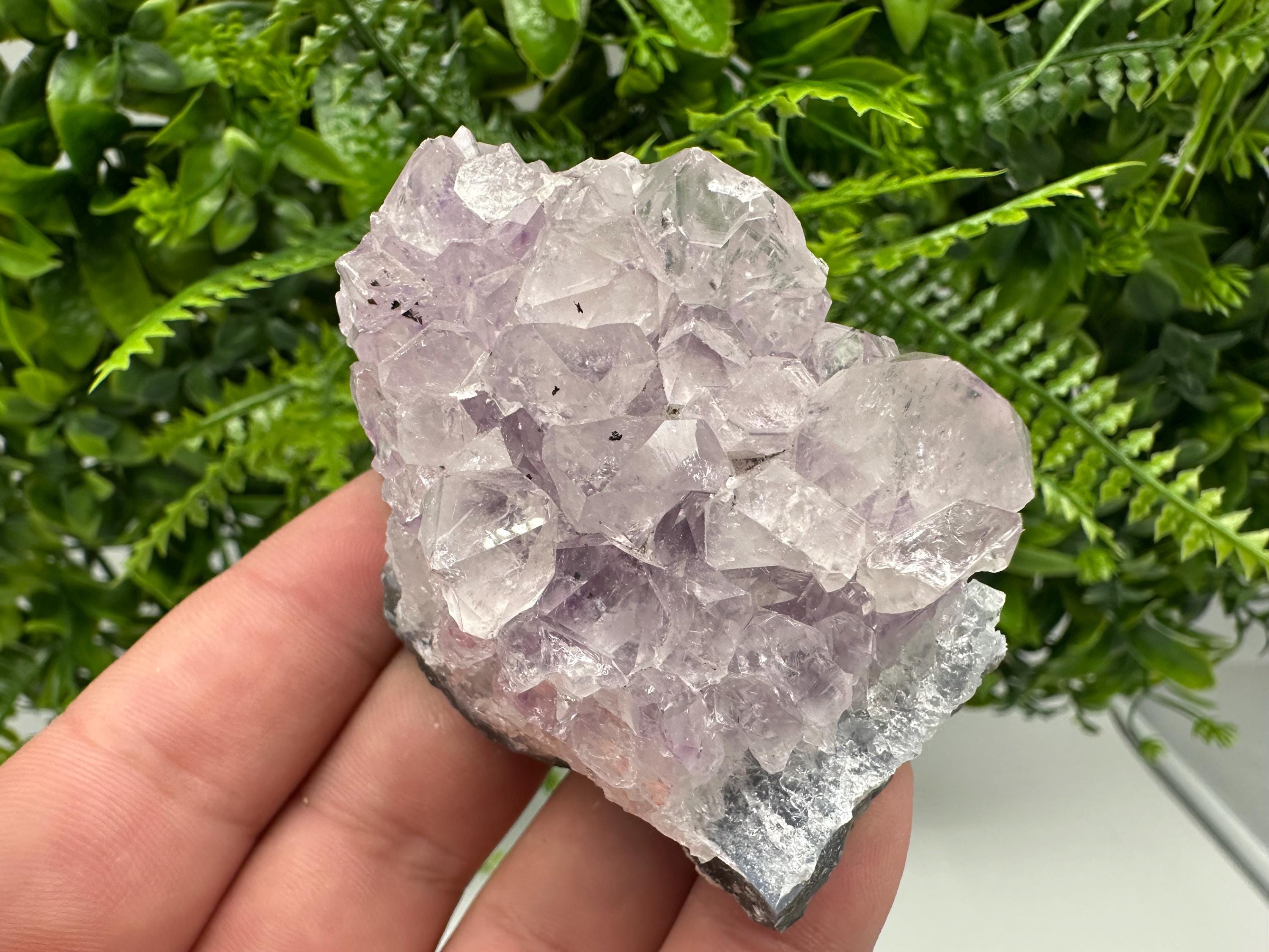 Brazilian Amethyst Cluster, Purple Quartz Crystal Specimen