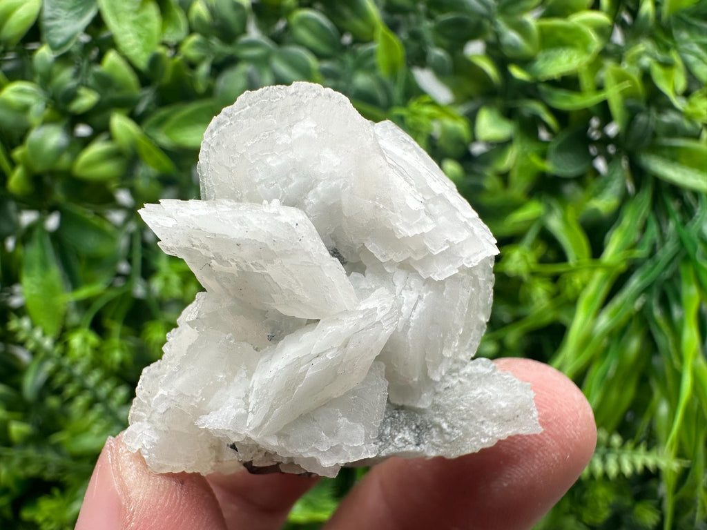 Calcite on Quartz with Sphalerite, Borieva Mine Mineral Specimen