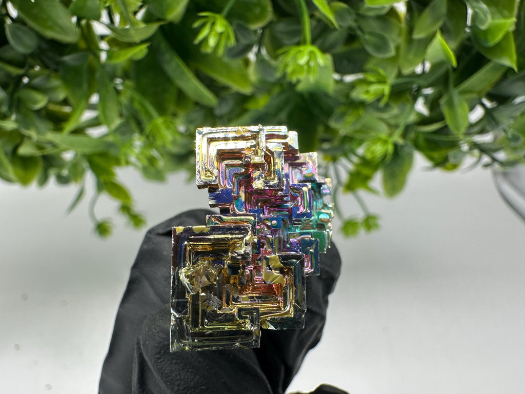 Rainbow Bismuth Crystal: Rare Gemstone Specimen,wholesale Bismuth