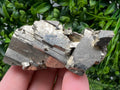 Rare crystallisation Pyrite,Borieva mine,Bulgaria,floating Pyrite,golden Pyrite,Pyrite cluster,mini Collection specimen,Rainbow Pyrite