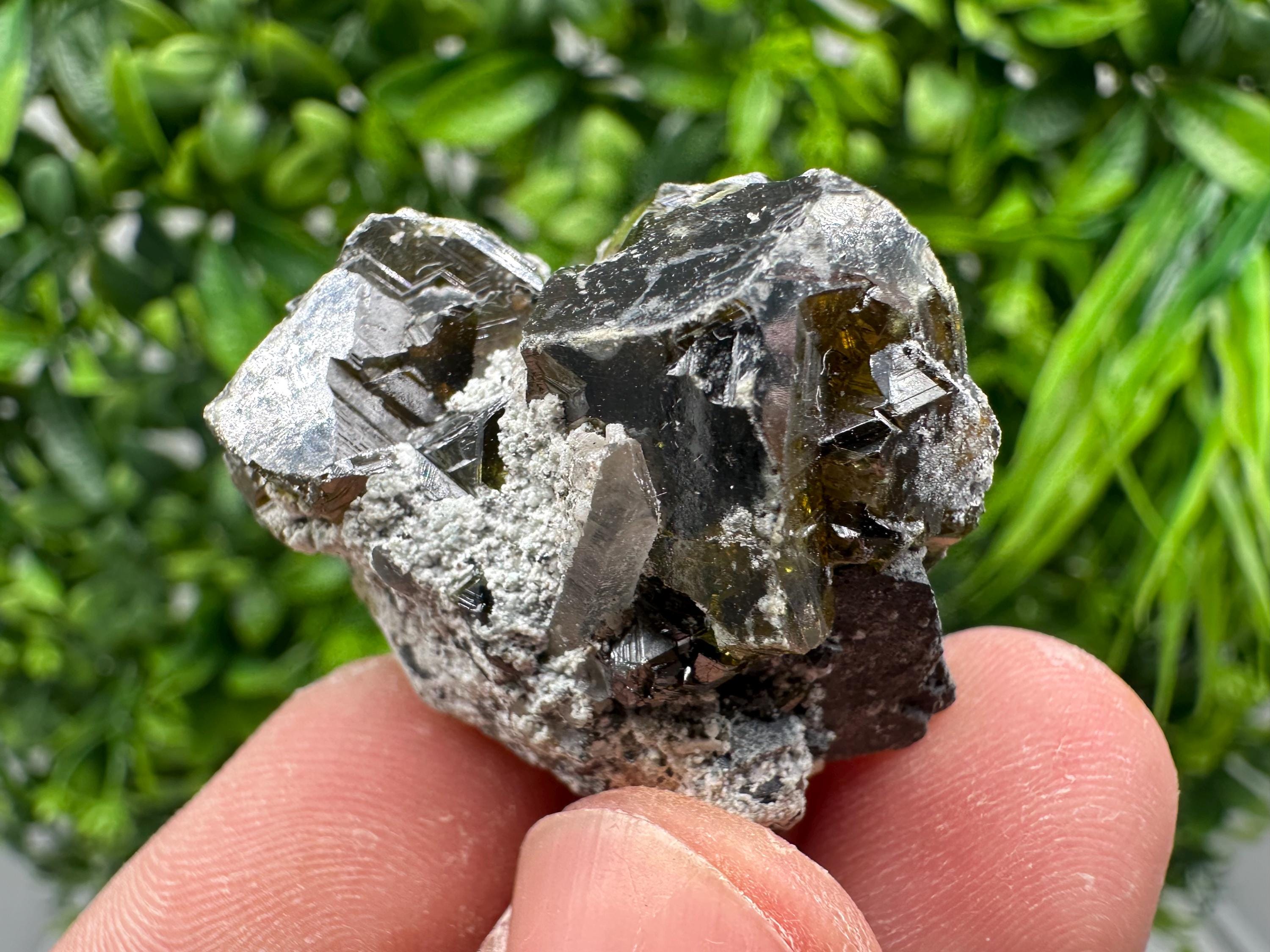 Rare Cleiophane Sphalerite Gem, Green Transparent Crystal