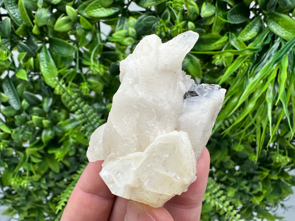Calcite on Aragonite: Djurcovo Mine, Bulgaria Healing Crystal