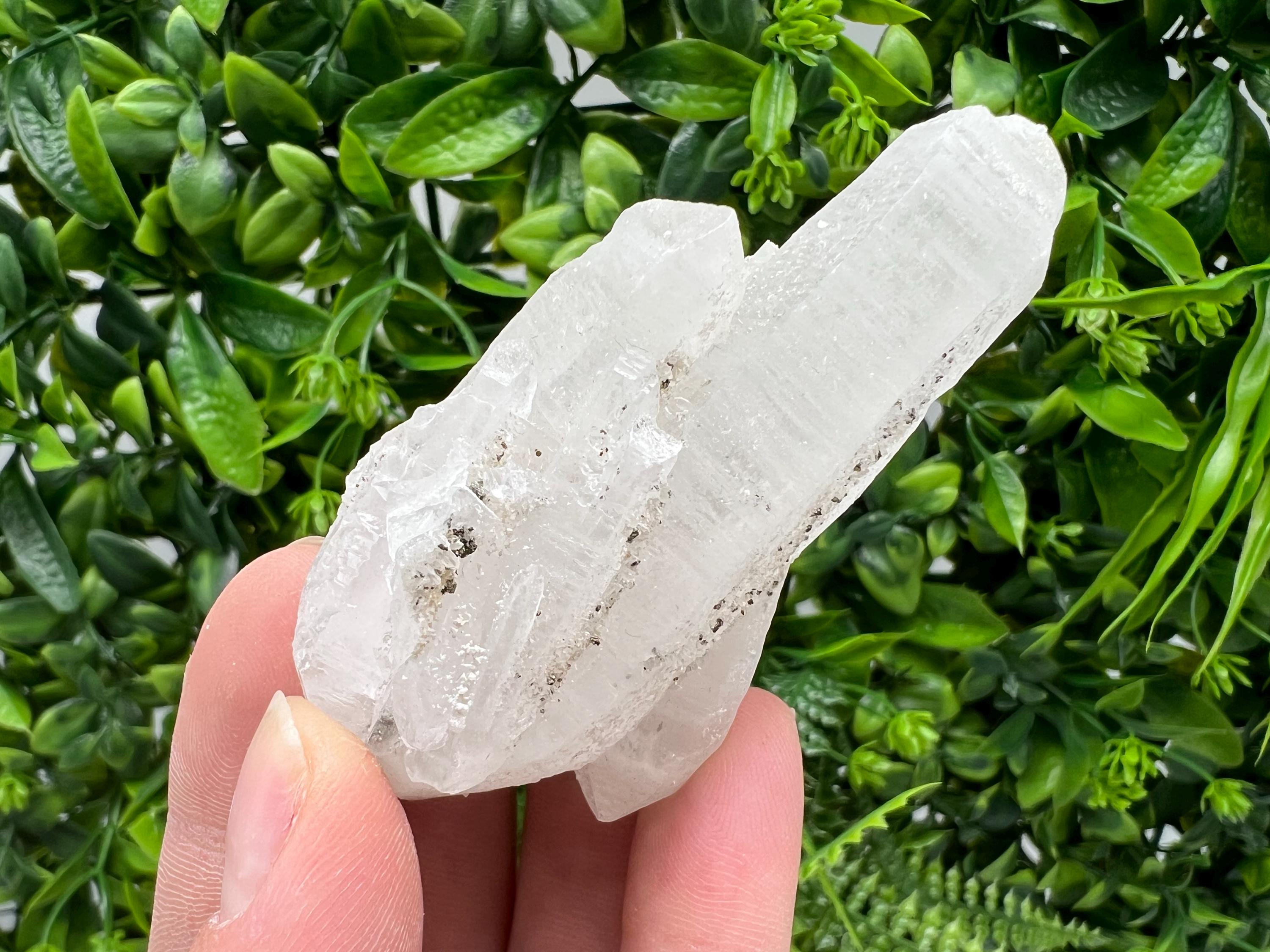 Transparent Quartz with Pyrite, Krushev Dol Mine, Bulgaria