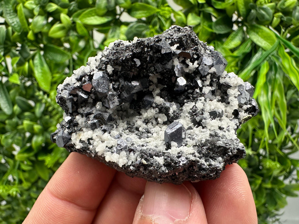 Stunning Shpinel Galena on Sphalerite,Calcite from Borieva mine,Madan,Bulgaria,Natural,collectible mineral specimen,home decor,collectible’s