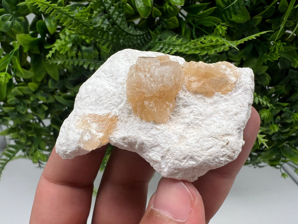 Rare Heulandite Apophyllite Cluster: Gold Minerals from Puna, India