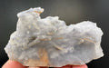 Blue Chalcedony Quartz with Chlorite Inclusions, Bulgaria Mineral Specimen