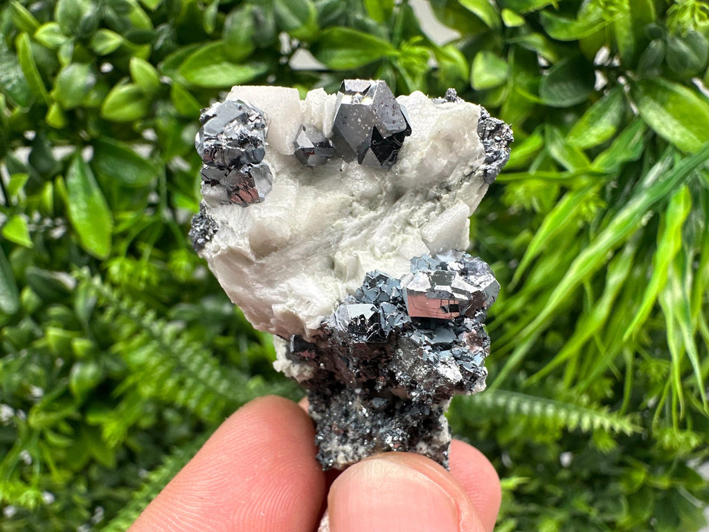 Stunning Shpinel Galena on Sphalerite,Calcite from Borieva mine,Madan,Bulgaria,Natural,collectible mineral specimen,home decor,collectible’s