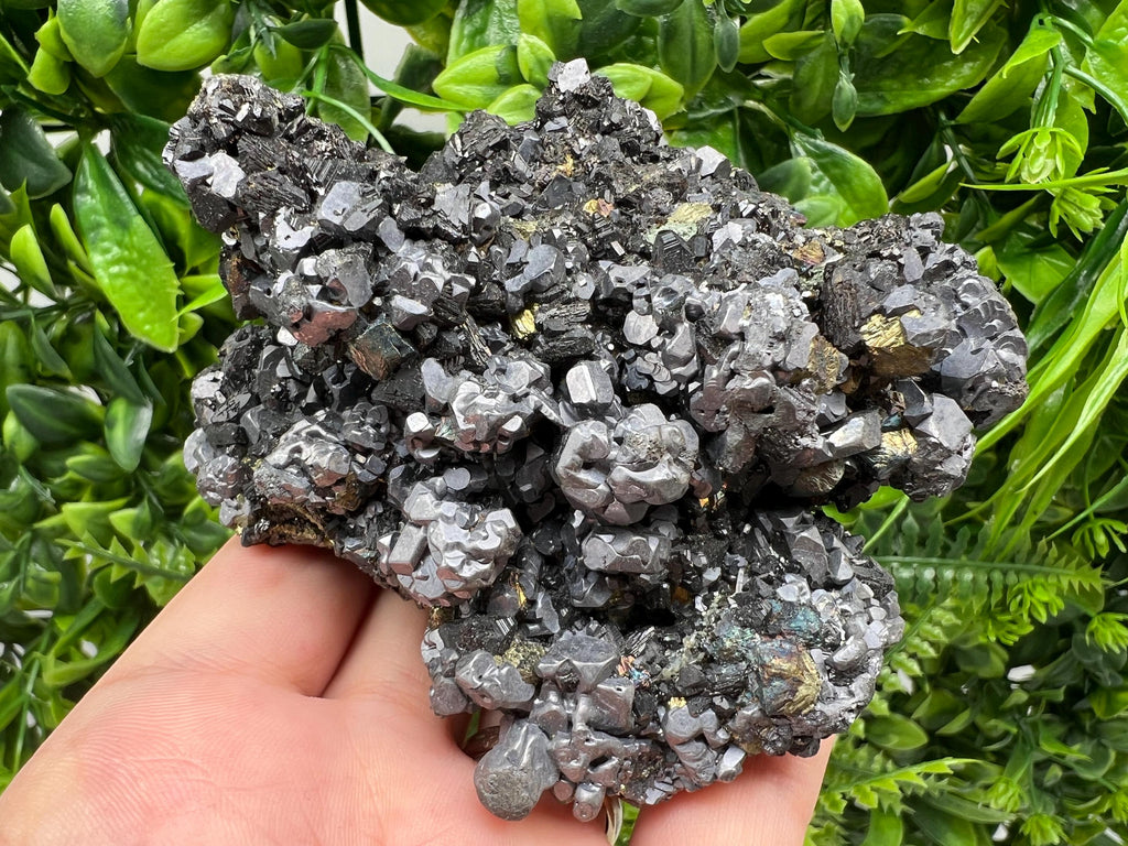 Rare Galena Sphalerite Pyrite Mineral Specimen: Krushev Dol Mine, Bulgaria