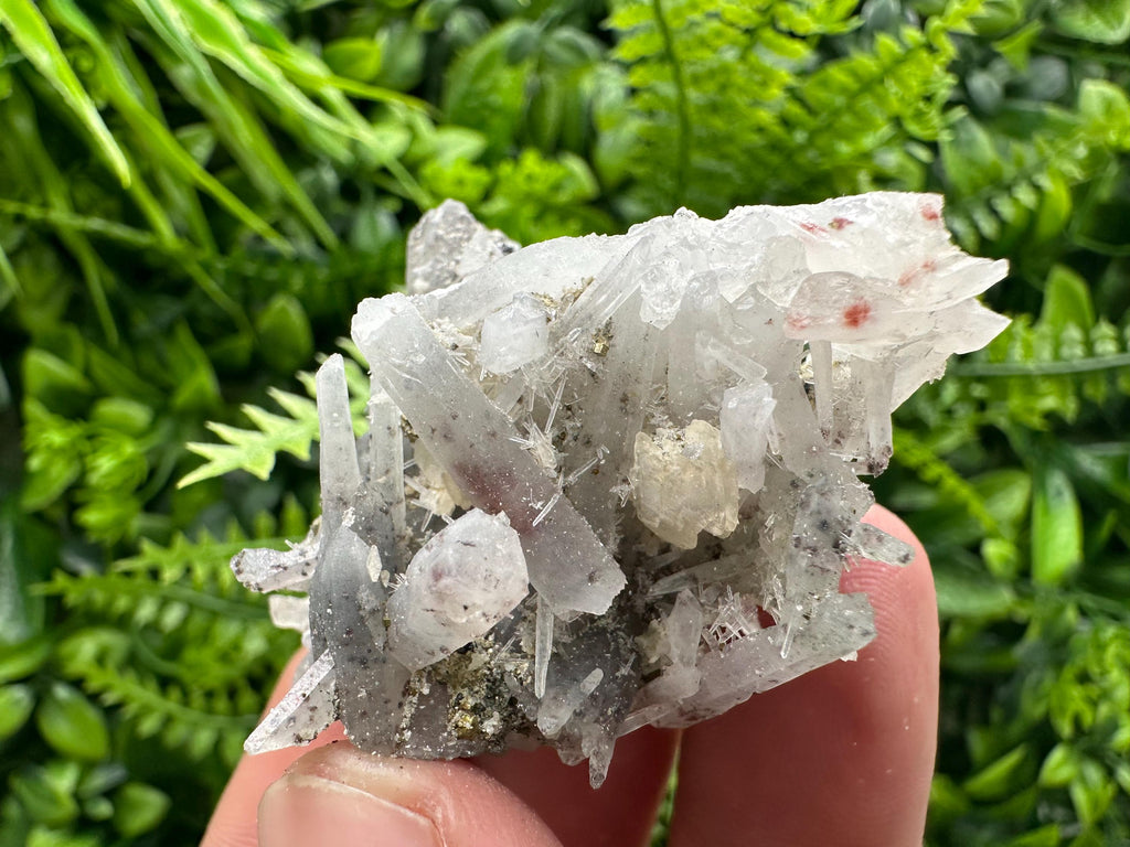 Quartz with Hematite and Pyrite, Krushev dol Mine Mineral Specimen