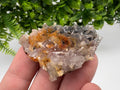 Bulgarian Quartz Mineral Specimen: Iron Oxide Limonite Inclusion