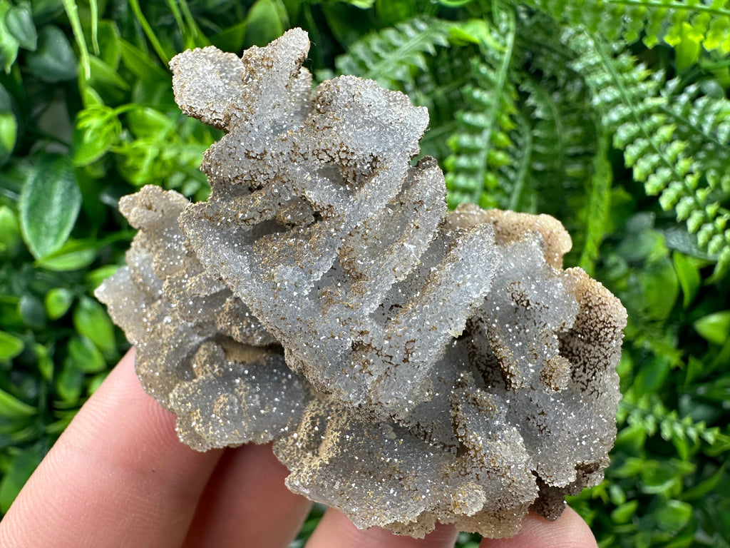 Chlorite Chalcedony Quartz Cluster, Madan Bulgaria