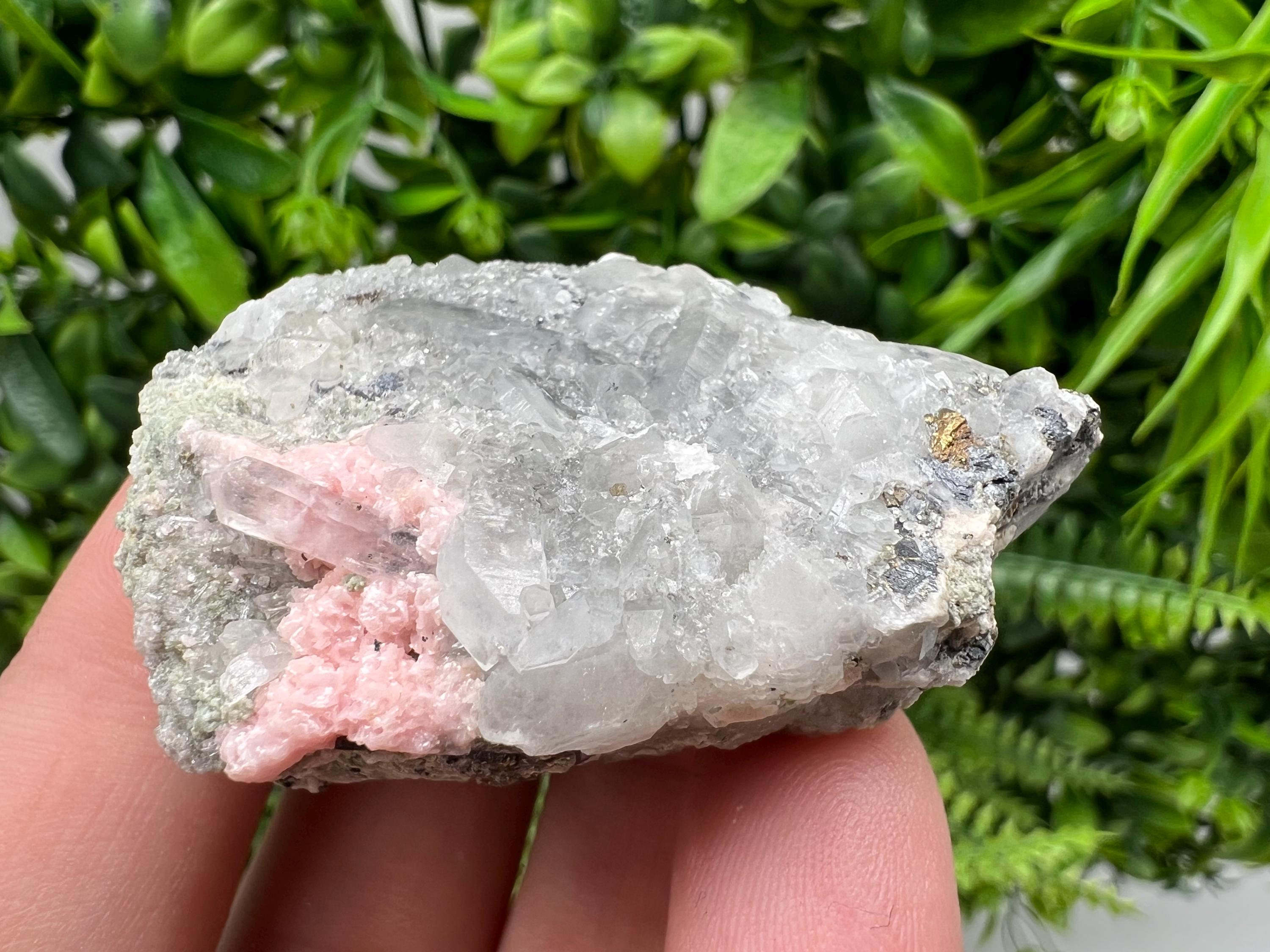 Pink Rhodochrosite Crystal, Starnica Mine, Bulgaria